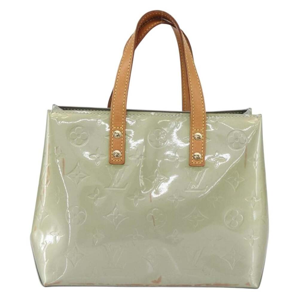 Louis Vuitton Monogram Vernis Reade PM Handbag Gray